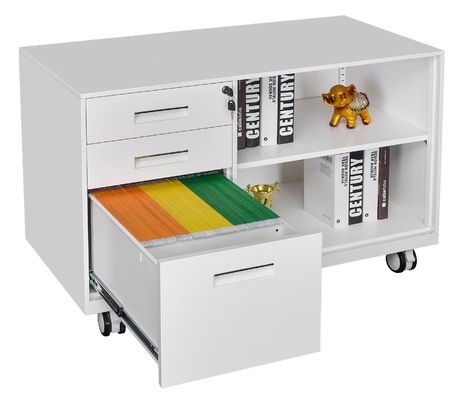 Three Drawer 0.6mm W900mm Office Filing Cabinet