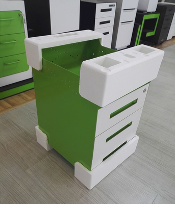 Multi Function Steel Cabinet Drawer Puller Mobile Metal Office File Pedestal Cabinet